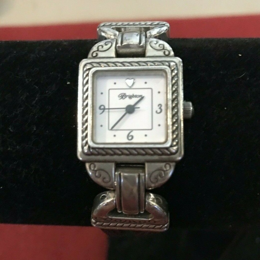 Brighton VALENCIA Black/Red Leather Reversible